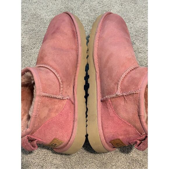 UGG CLASSIC ULTRA MINI PINK BLOSSOM SHEARLING LINED BOOT US 8, $200 - Picture 6 of 8
